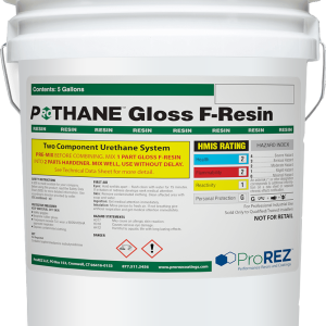 ProTHANE Gloss F-Resin – ProTHANE Gloss F-Resin - 5 Gal Pail