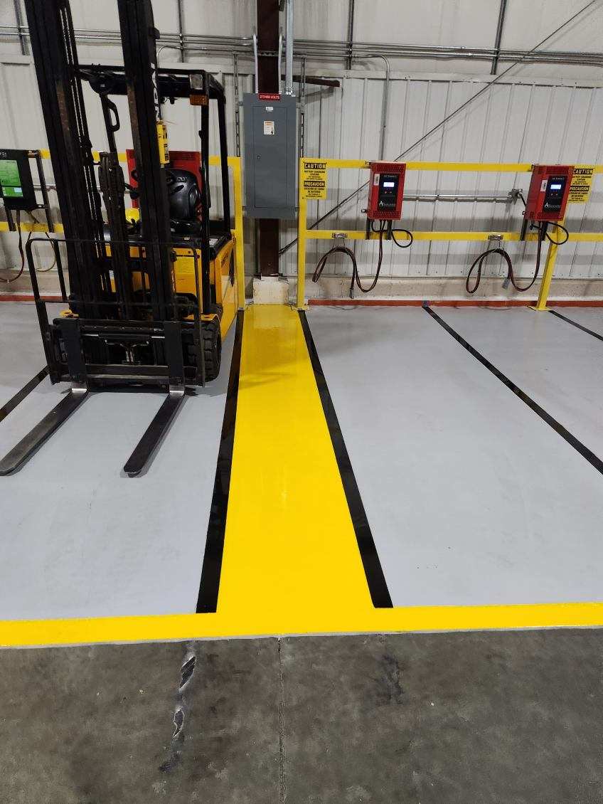 Roy Guzzio – Project Images Charging Dock for Forklift Charging Dock for Forklift