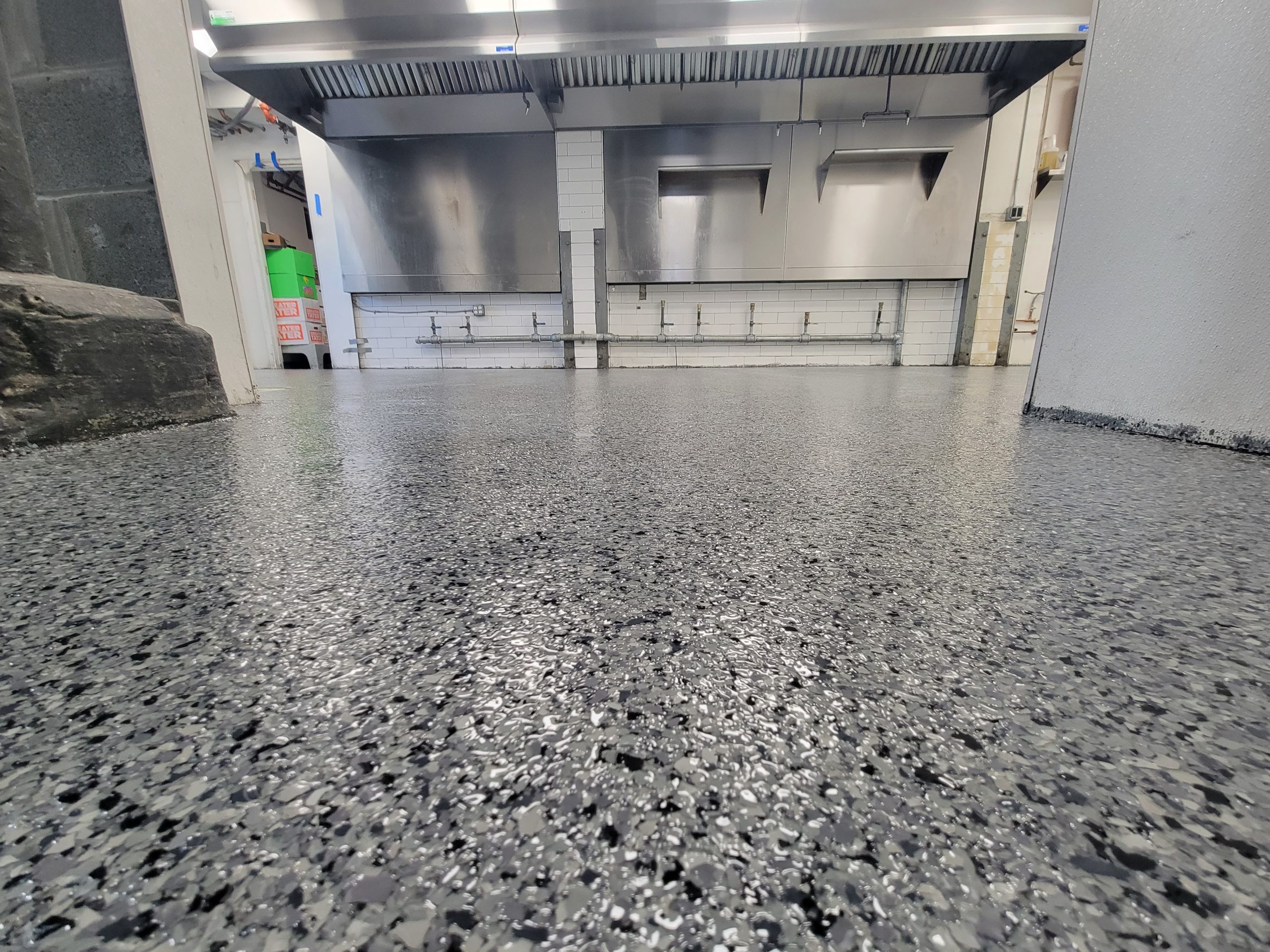 South Side Concrete – Urethane Cement Commercial Kitchen Flake 3 Commercial Kitchen Flake 3