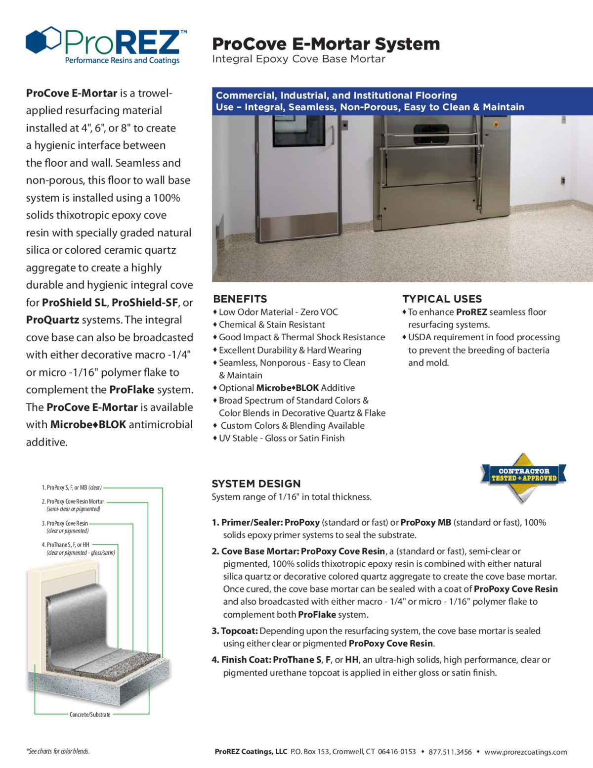 ProCove E Mortar System Data Sheet thumbnail