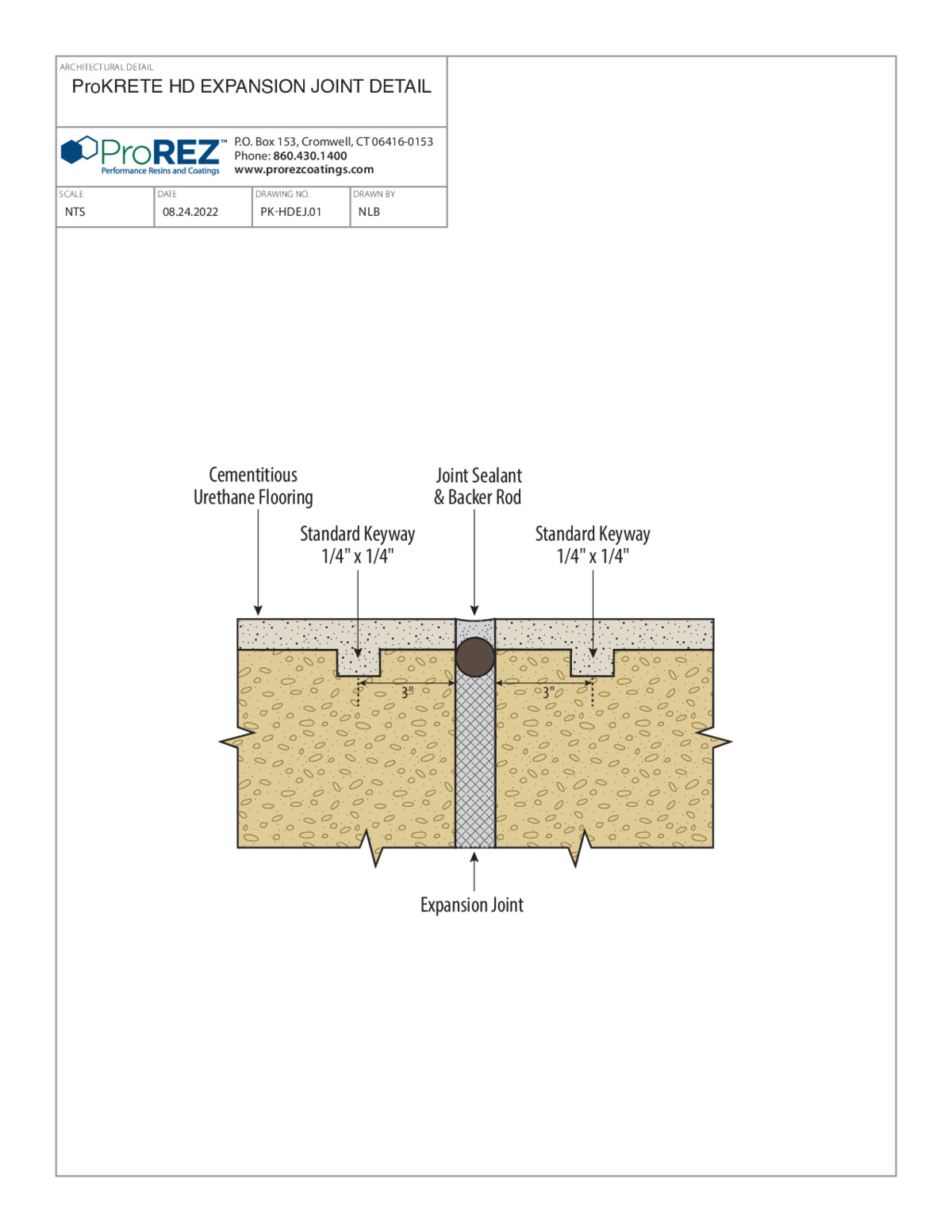 ProKrete HD Expansion Joint Detail thumbnail