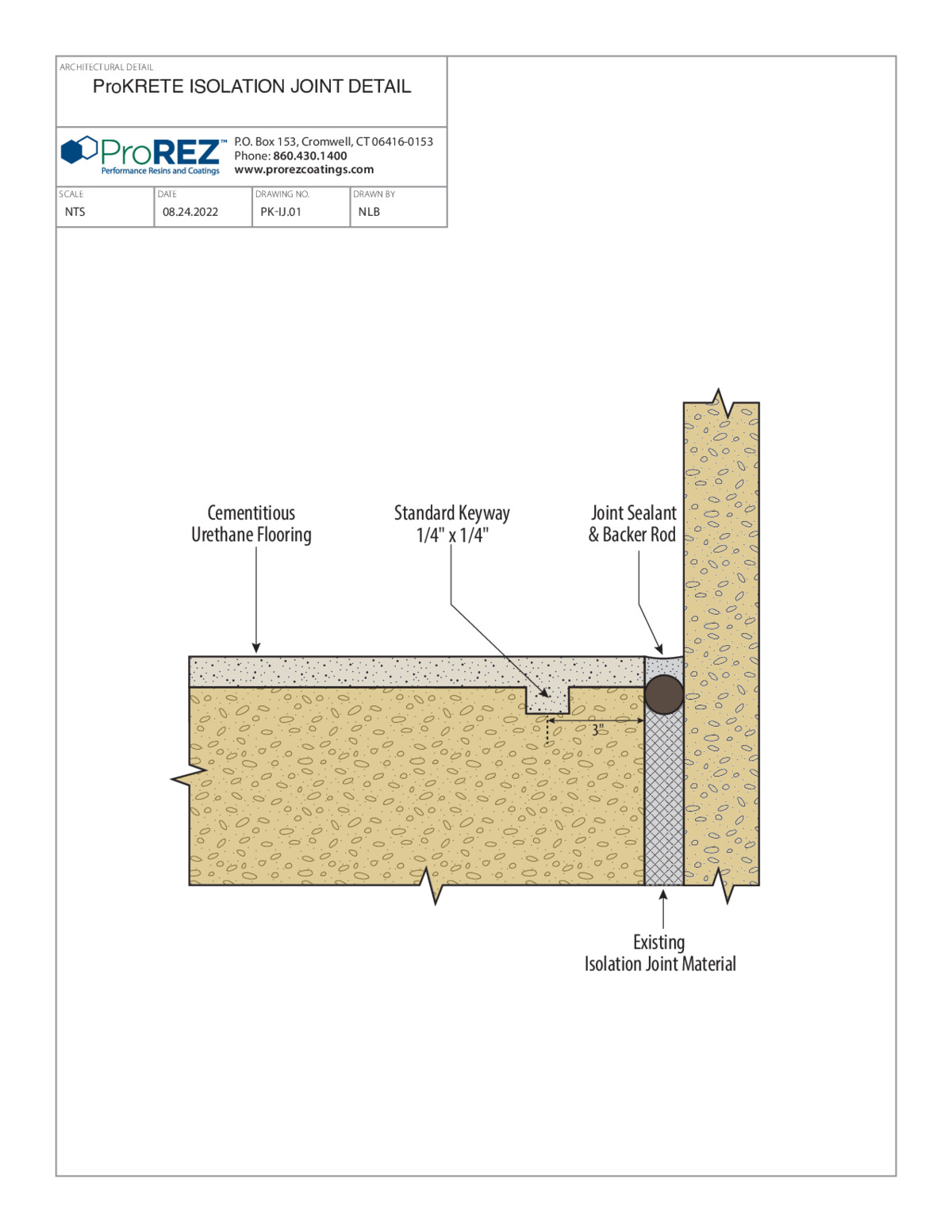 ProKrete Isolation Joint Detail thumbnail