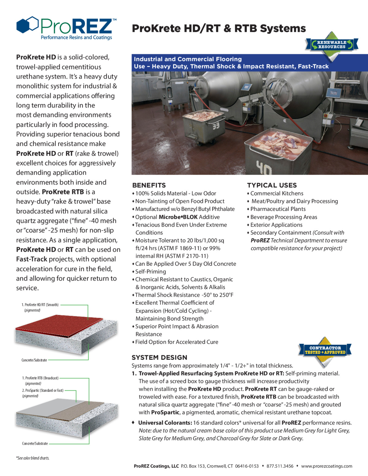 ProKrete HDRT RTB System Data Sheet thumbnail