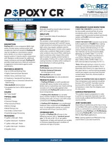 ProPoxy CR Technical Data Sheet thumbnail