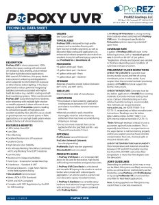 ProPoxy UVR Technical Data Sheet thumbnail