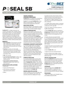 ProSeal Technical Data Sheet thumbnail