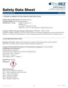 ProExtender Topcoat Safety Data Sheet thumbnail