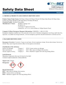 ProTHANE Safety Data Sheet thumbnail