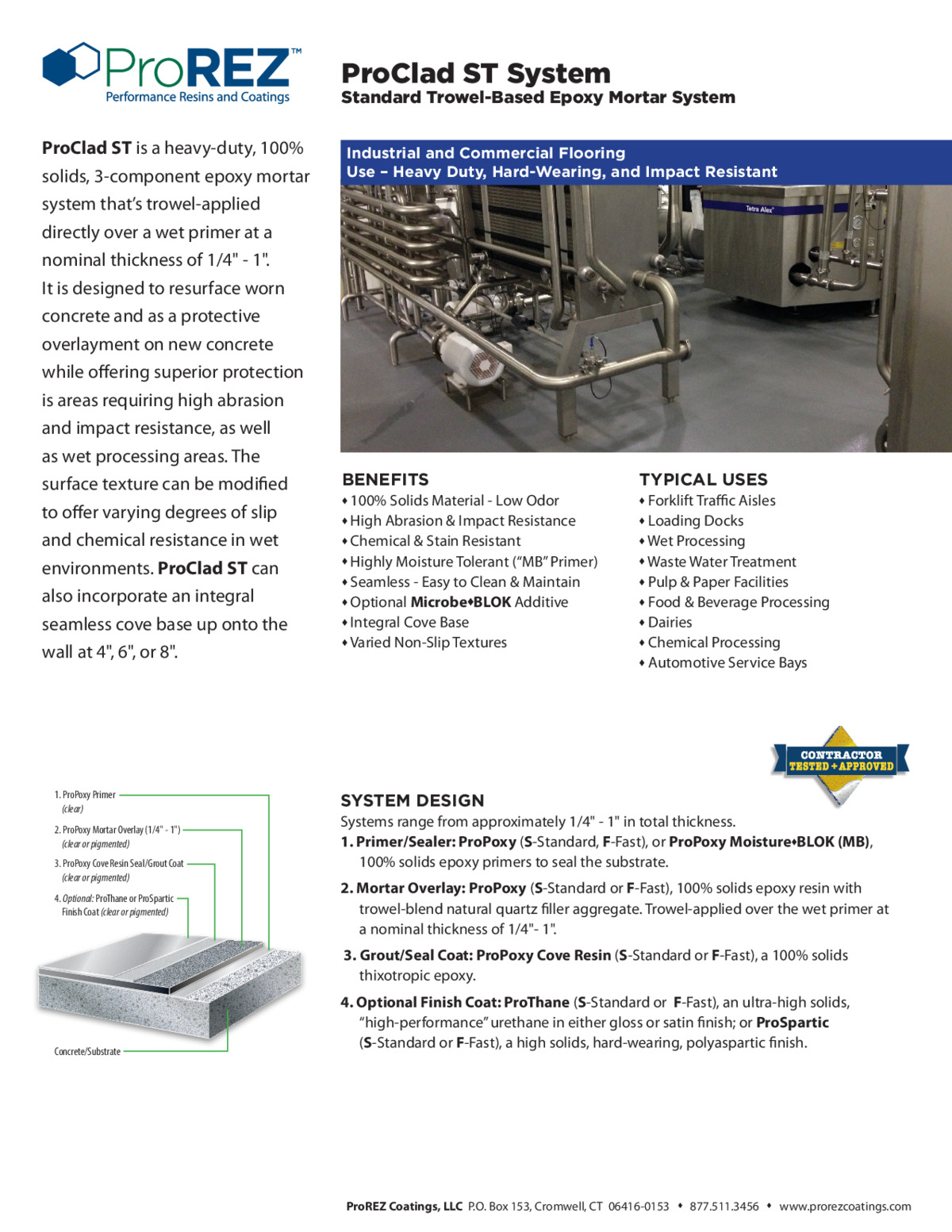 ProClad ST System Data Sheet thumbnail