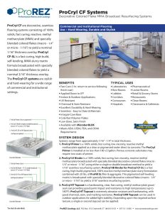 ProCryl CF System Data Sheet thumbnail