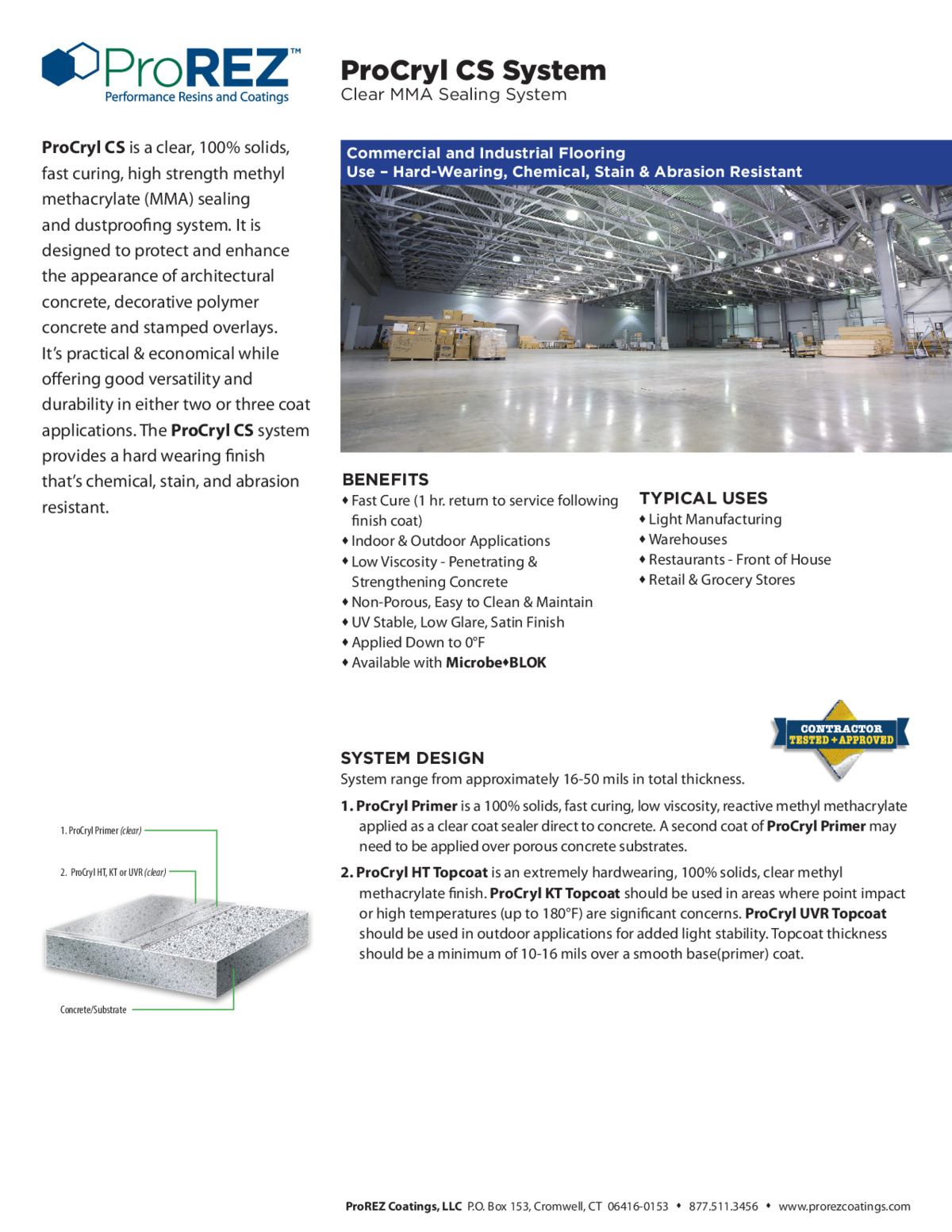 ProCryl CS System Data Sheet thumbnail