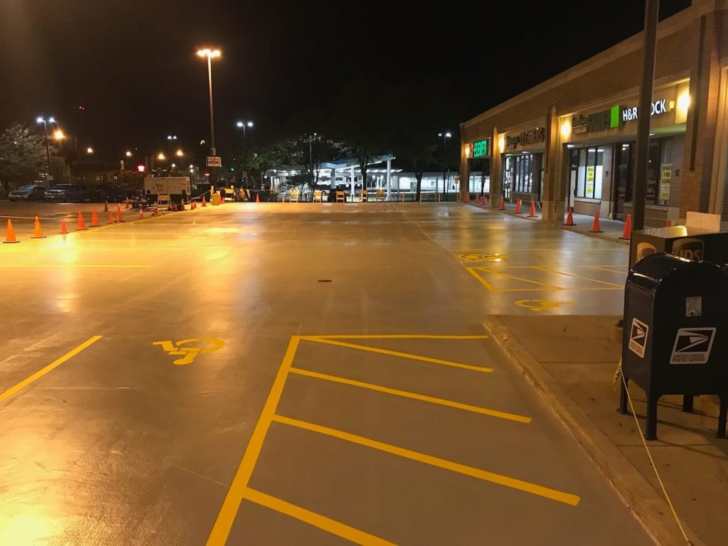Parking Lot Floor Coatings by ProREZ Parking Facilities